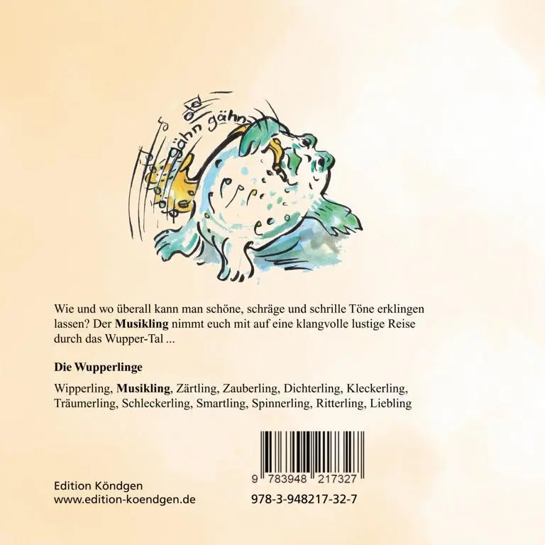 Rückseite: 9783948217327 | Viel Spaß mit dem Musikling | Dirk Walbrecker | Taschenbuch | 40 S.