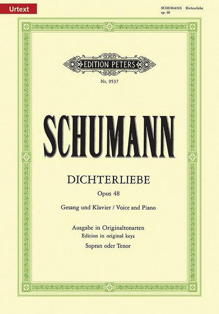 Cover: 9790014077327 | Dichterliebe op. 48 | Gesang &amp; Klavier | Robert Schumann | Buch | 2001