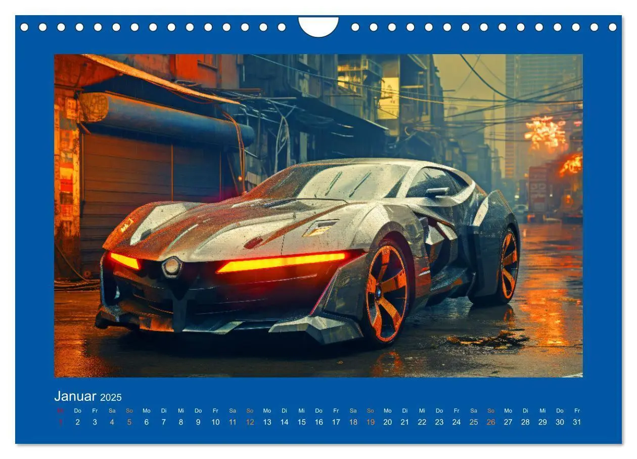 Bild: 9783457167427 | Zukunftsvisionen auf Rädern - Dystopische Fahrzeuge (Wandkalender...