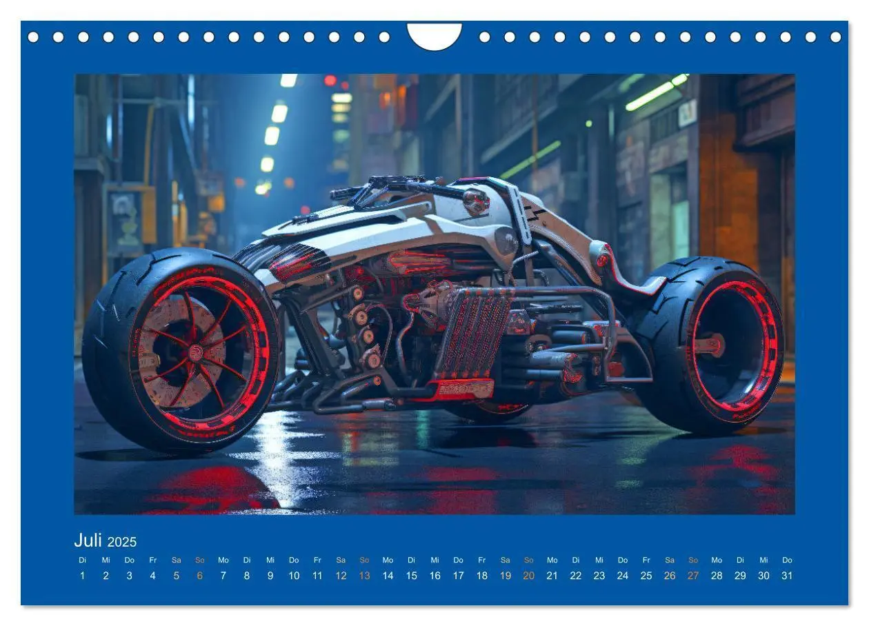 Bild: 9783457167427 | Zukunftsvisionen auf Rädern - Dystopische Fahrzeuge (Wandkalender...