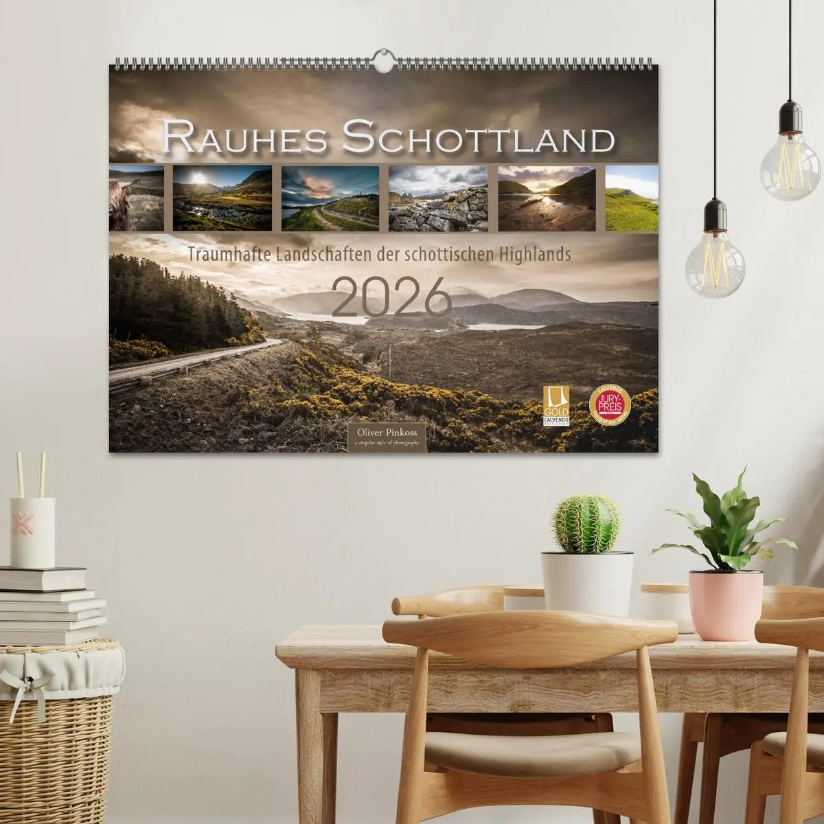 Bild: 9783457857427 | Rauhes Schottland (Wandkalender 2026 DIN A2 quer), CALVENDO...