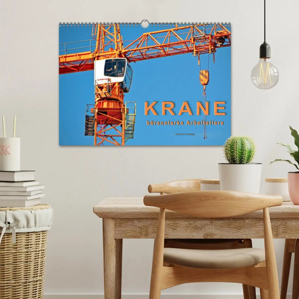 Bild: 9783457927427 | Krane - bärenstarke Arbeitstiere (Wandkalender 2026 DIN A3 quer),...