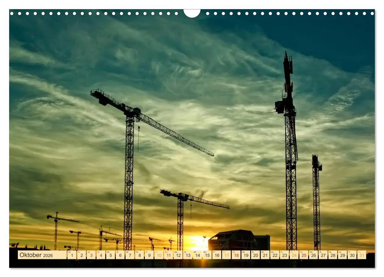 Bild: 9783457927427 | Krane - bärenstarke Arbeitstiere (Wandkalender 2026 DIN A3 quer),...