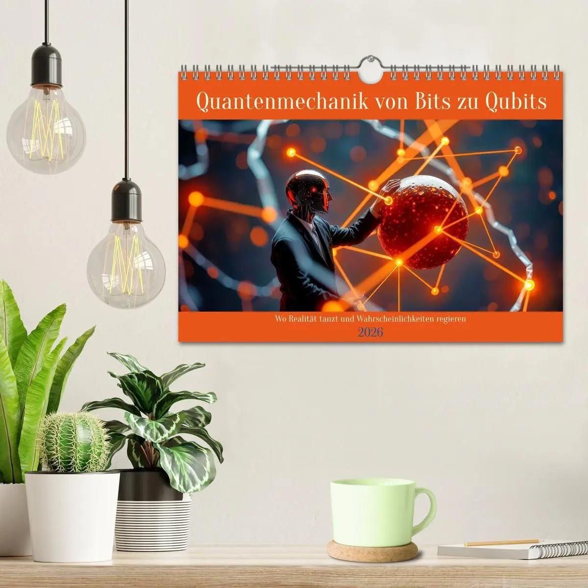 Bild: 9783516707427 | Quantenmechanik von Bits zu Qubits (Wandkalender 2026 DIN A4 quer),...
