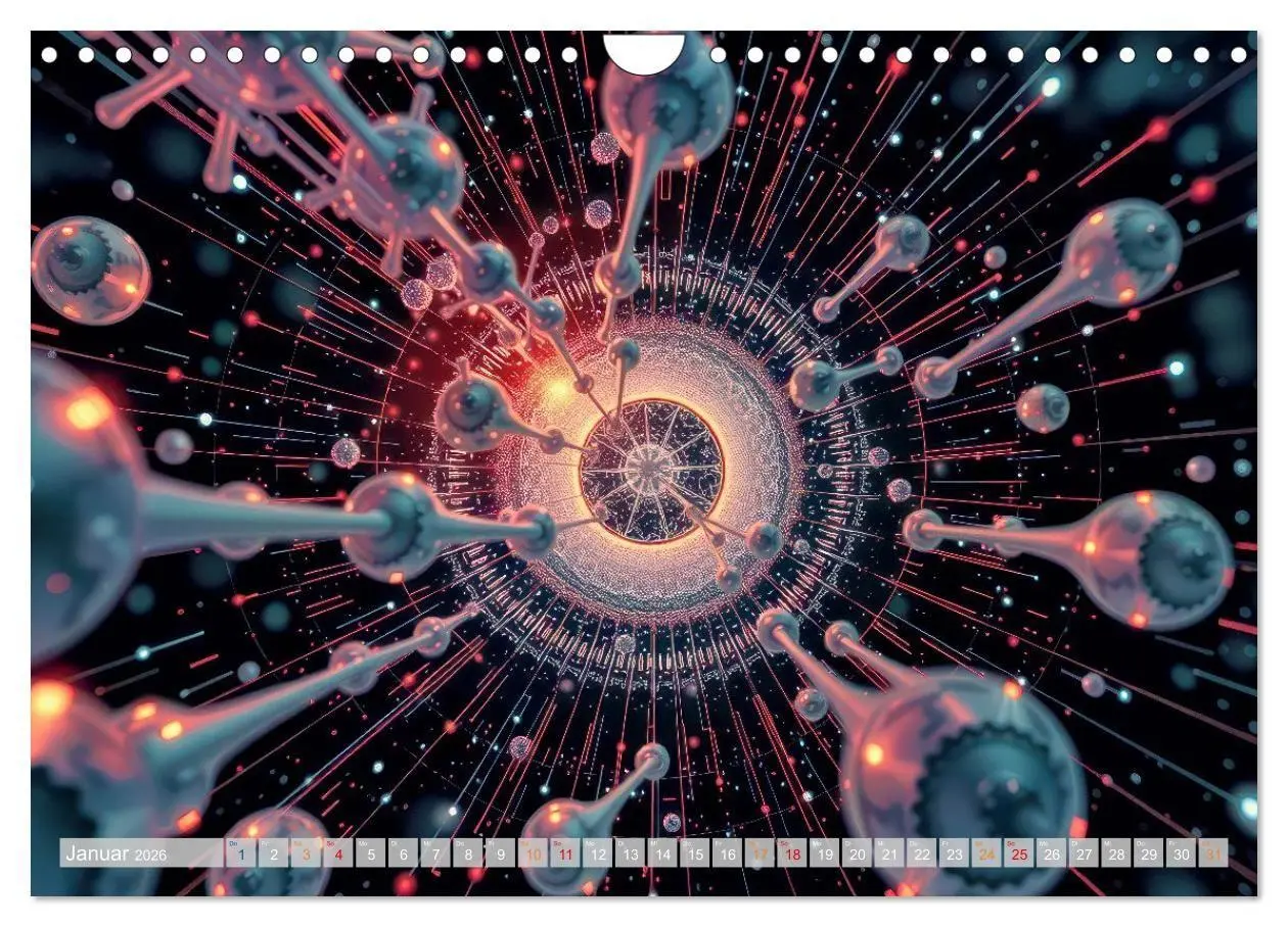 Bild: 9783516707427 | Quantenmechanik von Bits zu Qubits (Wandkalender 2026 DIN A4 quer),...