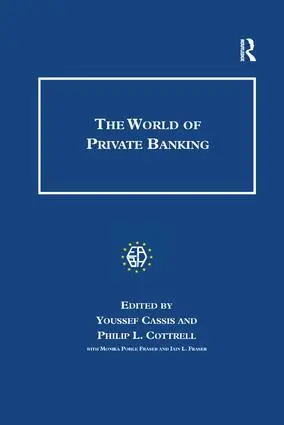 Cover: 9781138267527 | The World of Private Banking | Youssef Cassis (u. a.) | Taschenbuch