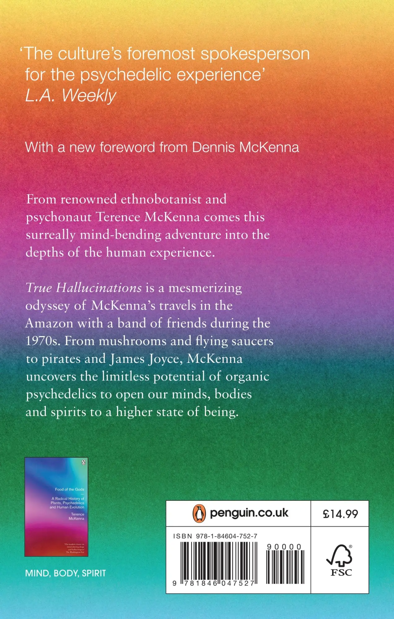 Cover: 9781846047527 | True Hallucinations | A Psychedelic Adventure | Terence Mckenna | Buch