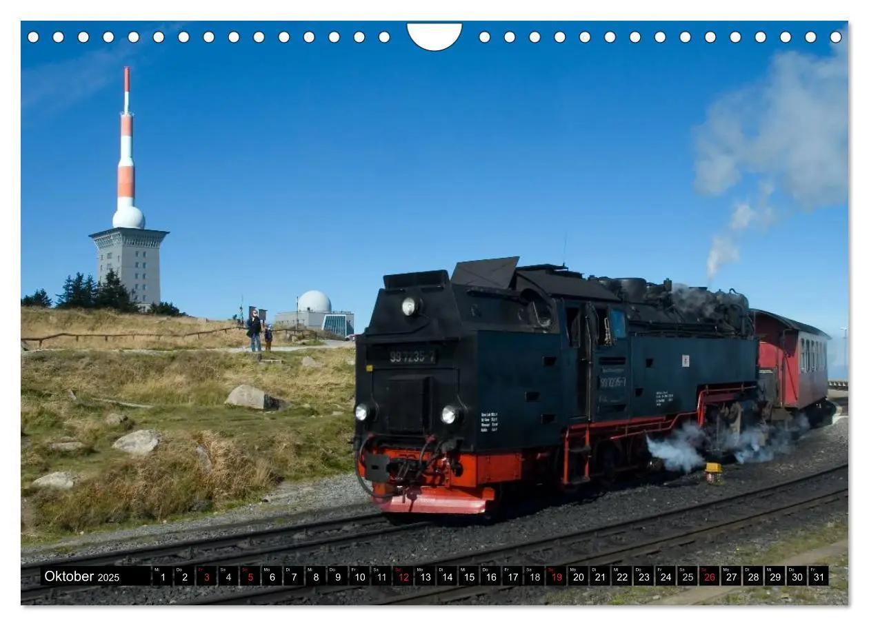 Bild: 9783435687527 | Schmalspurbahnen in Sachsen Anhalt (Wandkalender 2025 DIN A4 quer),...