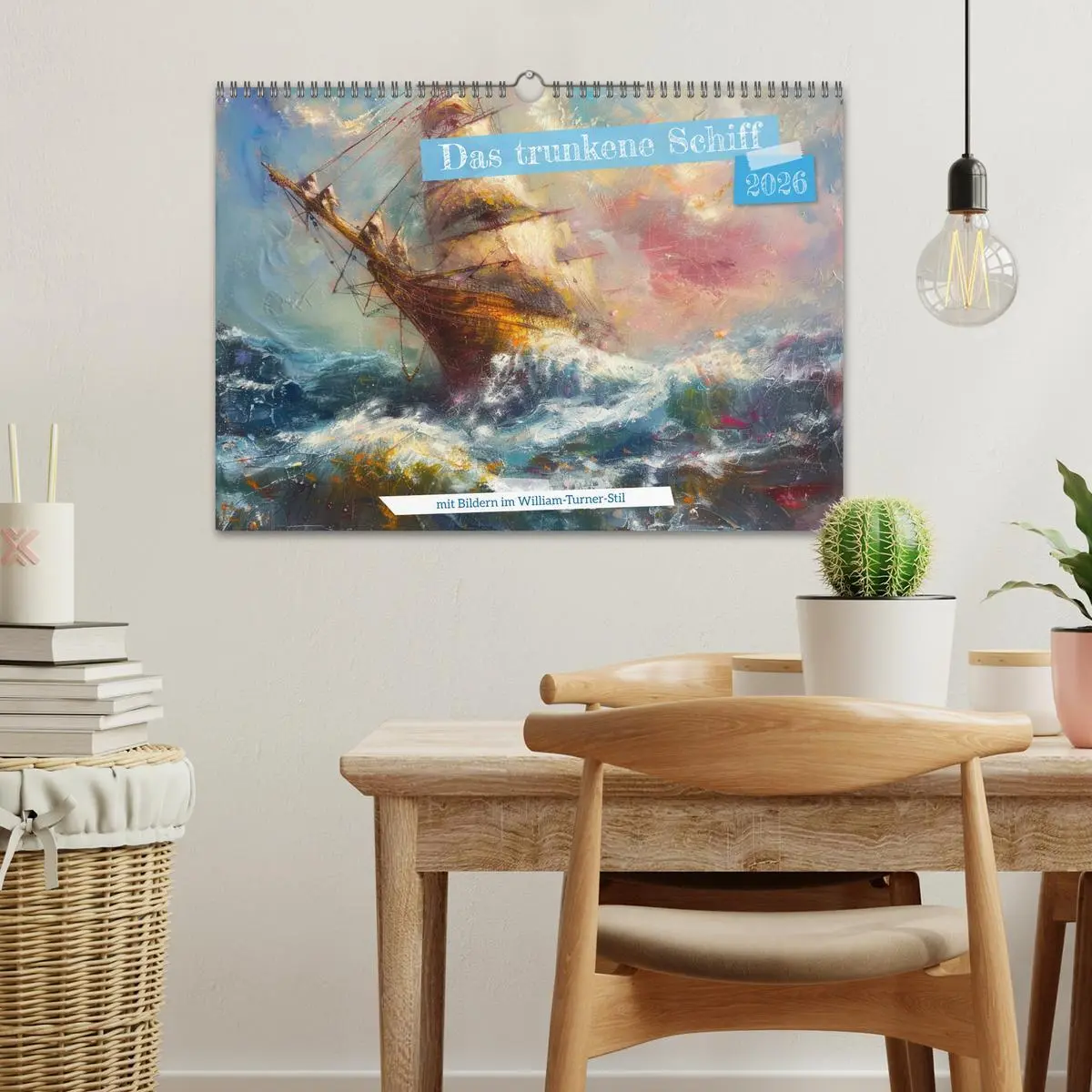 Bild: 9783457397527 | Das trunkene Schiff mit Bildern im William Turner-Stil...