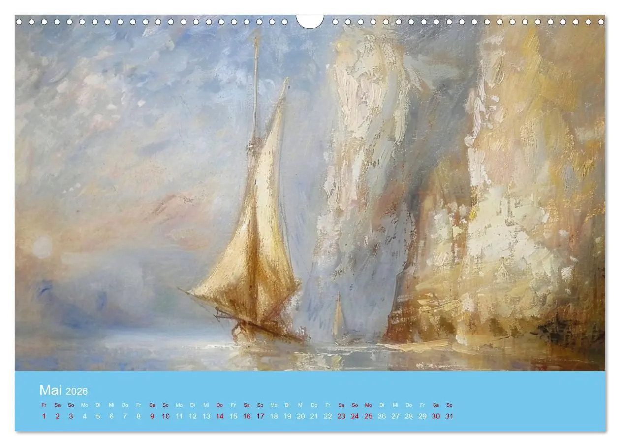 Bild: 9783457397527 | Das trunkene Schiff mit Bildern im William Turner-Stil...