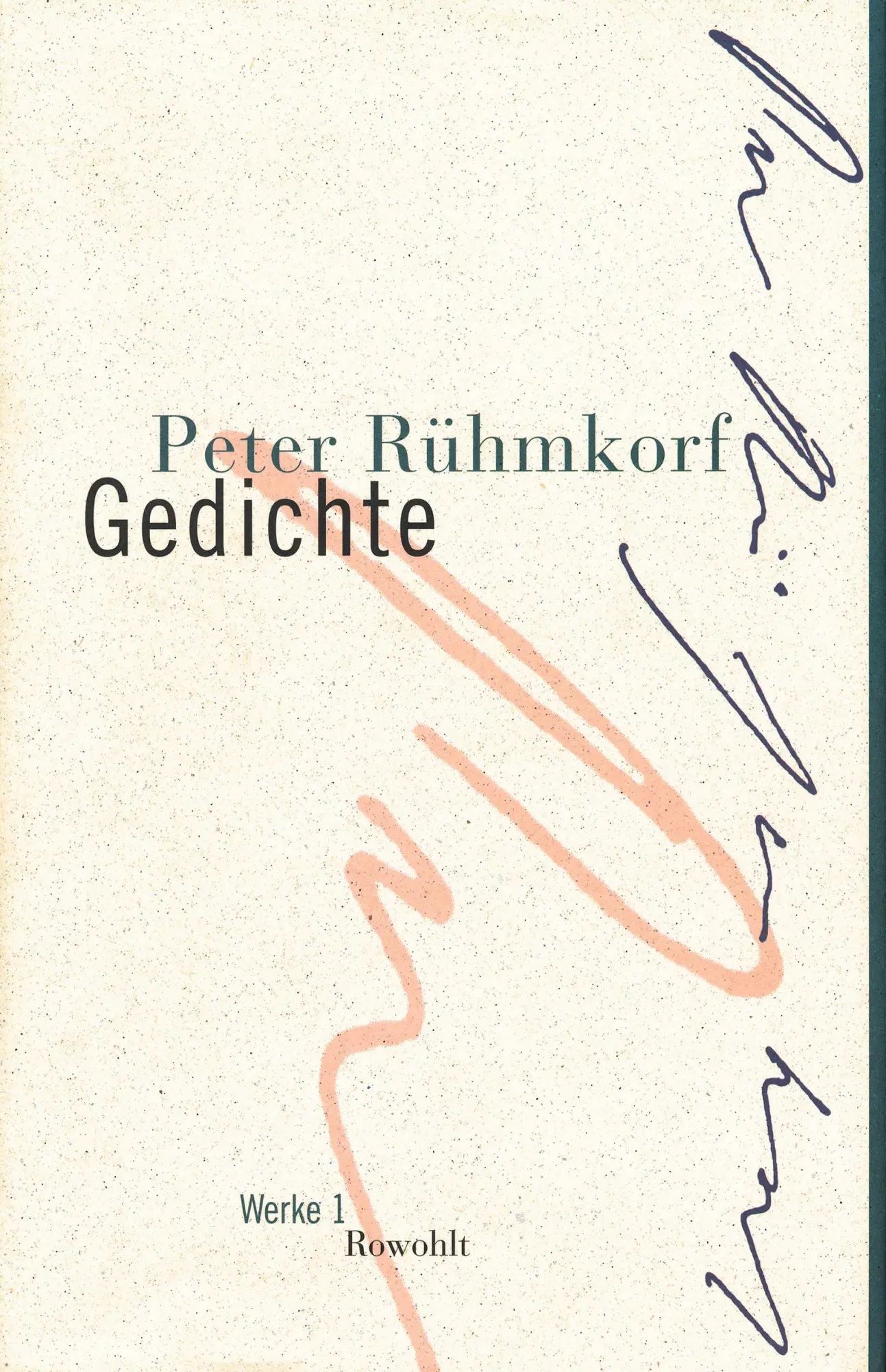 Cover: 9783498057527 | Gedichte. Werke 01 | Peter Rühmkorf | Buch | Rühmkorf: Werke | 544 S.