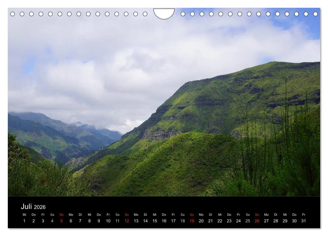 Bild: 9783516177527 | Madeira die Perle des Atlantiks (Wandkalender 2026 DIN A4 quer),...