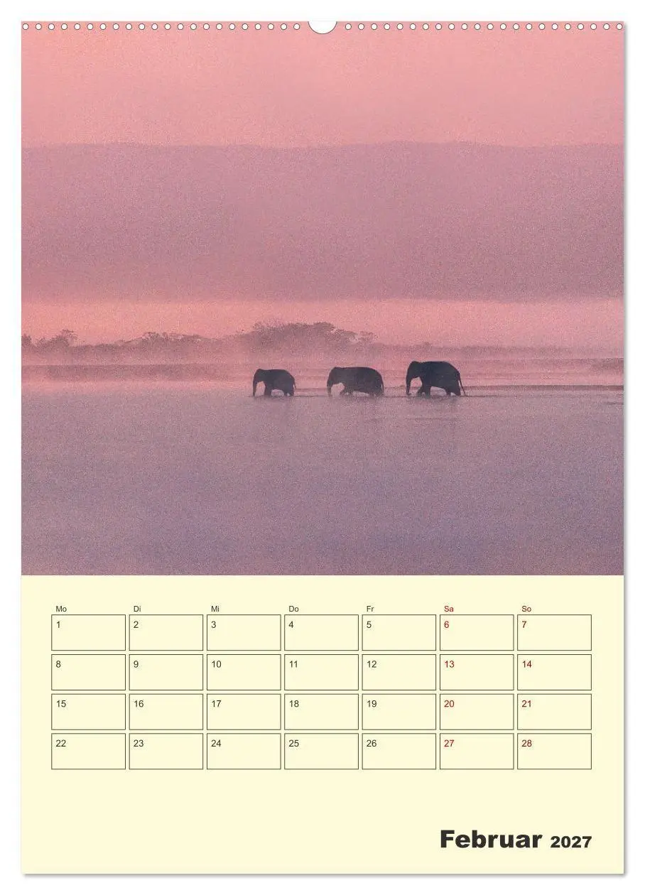 Bild: 9783569577527 | ELEFANTEN - Asiens graue Riesen (hochwertiger Premium Wandkalender...
