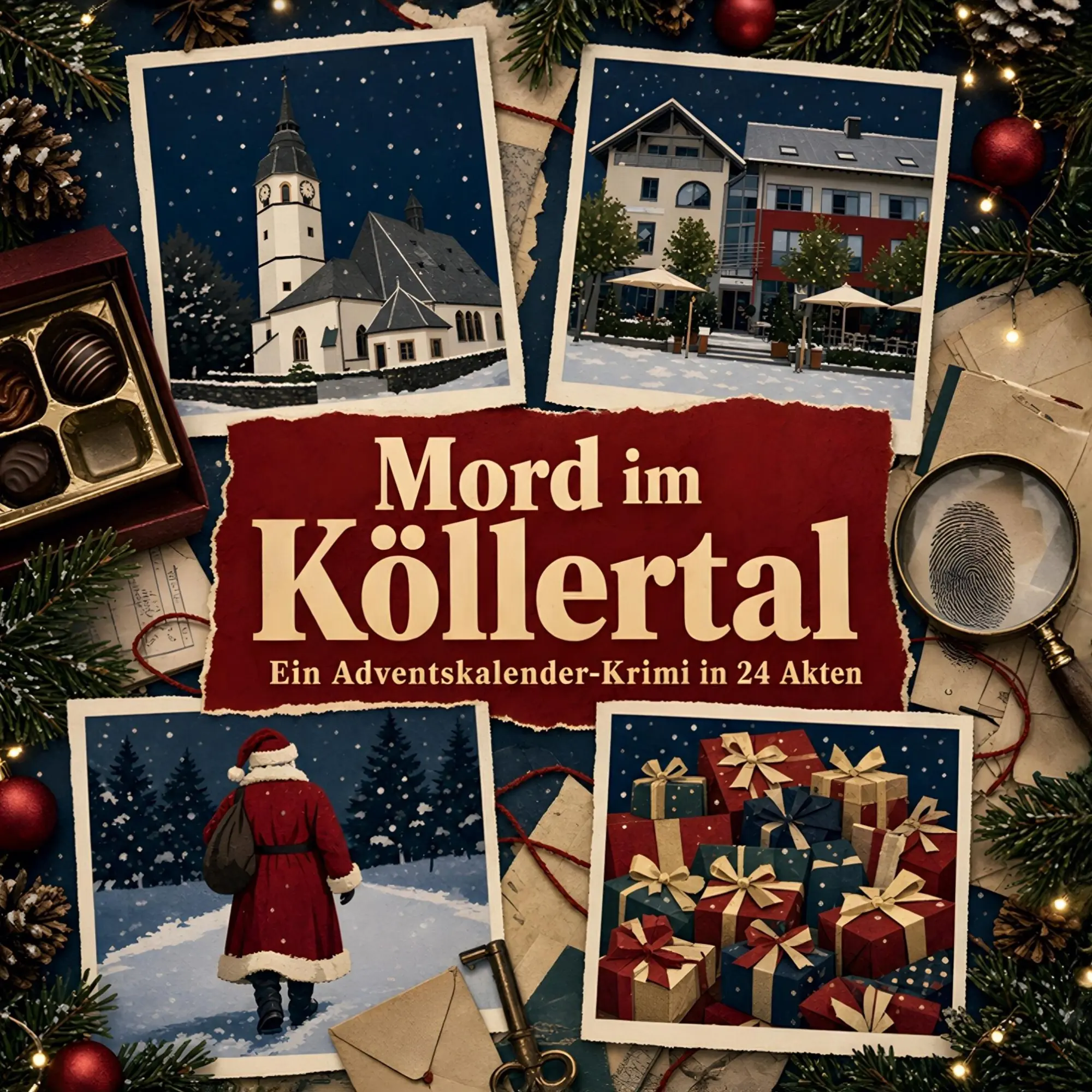 Cover: 9783696127527 | Mord im Köllertal | Ein Adventskalender-Krimi in 24 Akten | Scholz