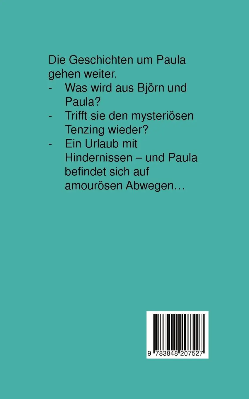 Rückseite: 9783848207527 | Türkis | Der Zweitroman - nicht nur für Frauen | Petra von der Höhe