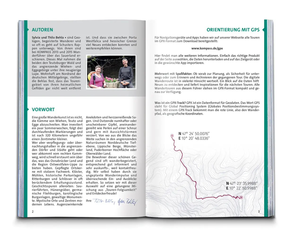 Rückseite: 9783991217527 | KOMPASS Wanderführer Naturpark Teutoburger Wald mit Wiehen- und...