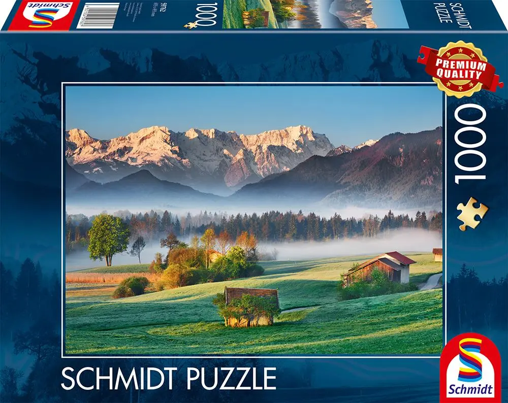 Cover: 4001504597627 | Garmisch Partenkirchen, Murnauer Moos | Puzzle Standard 1000 Teile