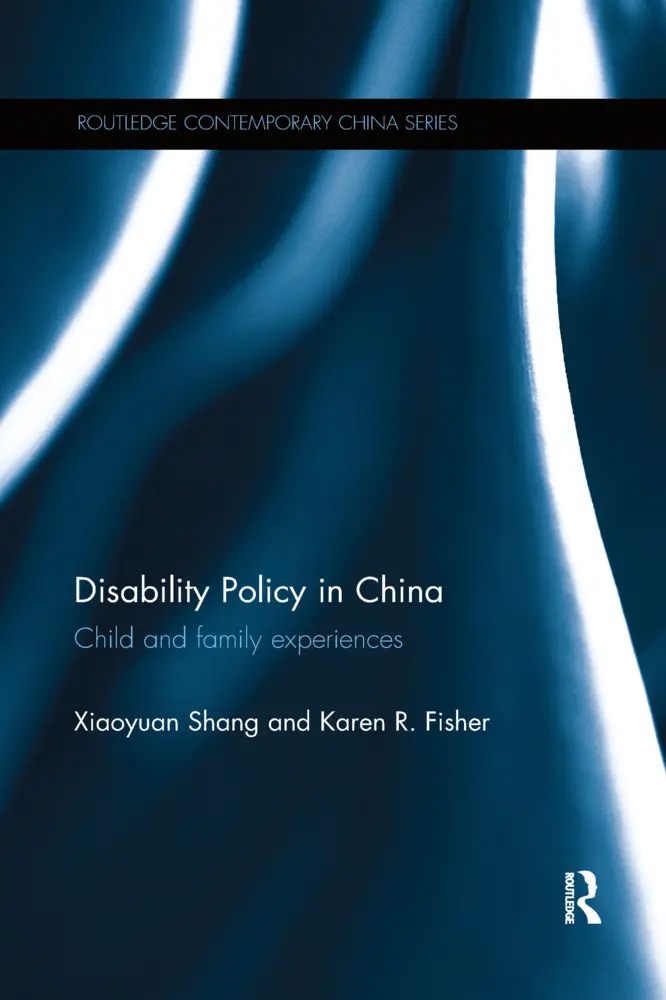 Cover: 9780367597627 | Disability Policy in China | Child and family experiences | Buch