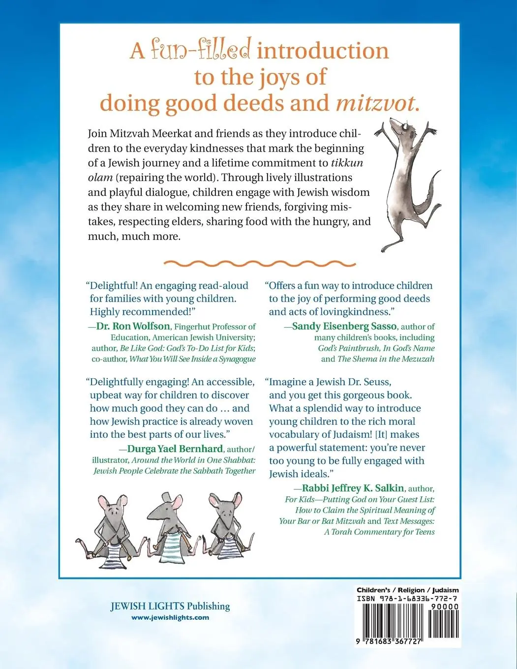 Rückseite: 9781683367727 | It's a ... It's a ... It's a Mitzvah | Liz Suneby (u. a.) | Buch