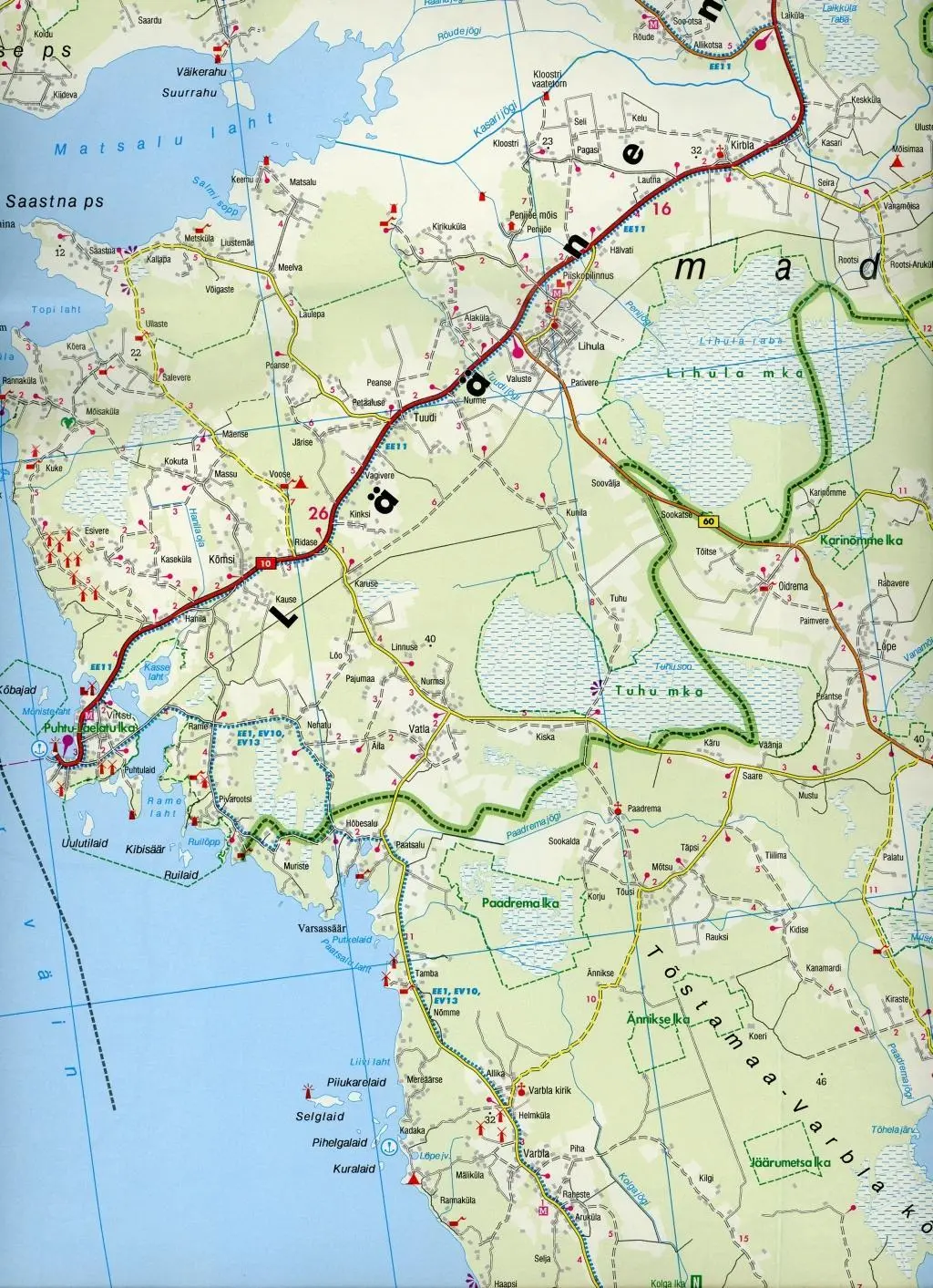 Bild: 9783707917727 | Estland Nord und Süd, Autokarten Set 1:150.000 | (Land-)Karte | 2018