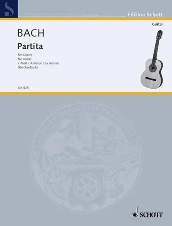 Cover: 9790001097727 | Partita A Bwv1013 Git. | Johann Sebastian Bach | Buch | Schott Music