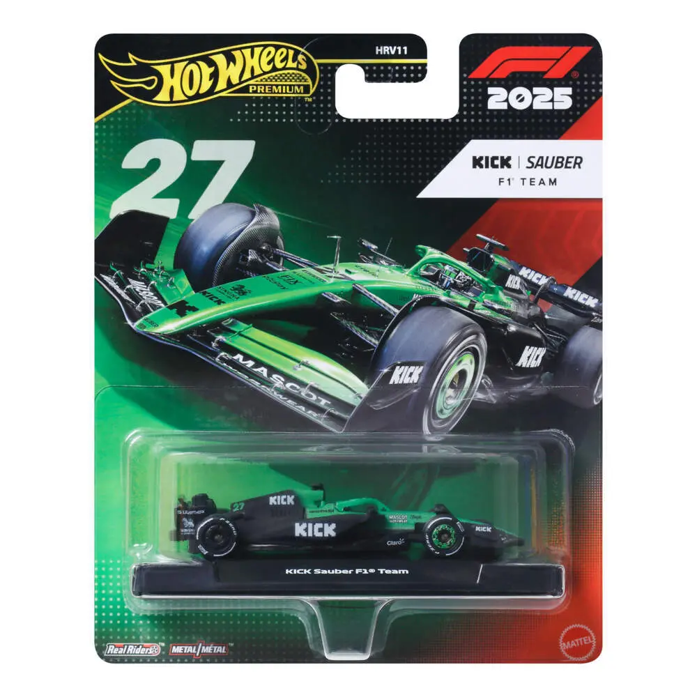 Cover: 194735347827 | Hot Wheels Premium F1 - Team Sauber Driver 1 | Blister | JKD84 | 2026