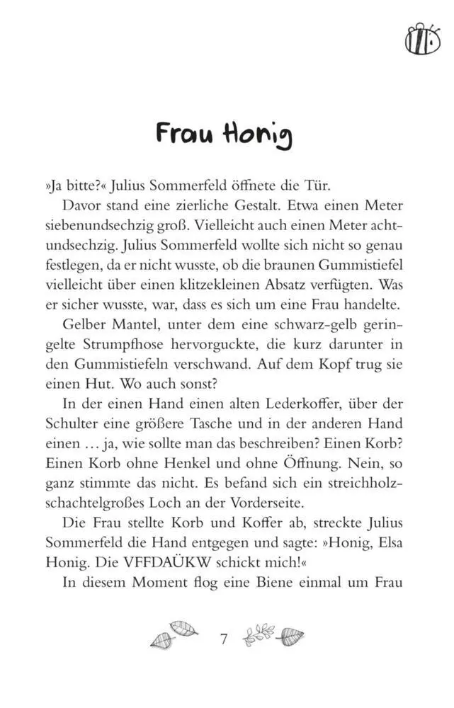 Bild: 9783551317827 | Und plötzlich war Frau Honig da | Sabine Bohlmann | Taschenbuch | 2025