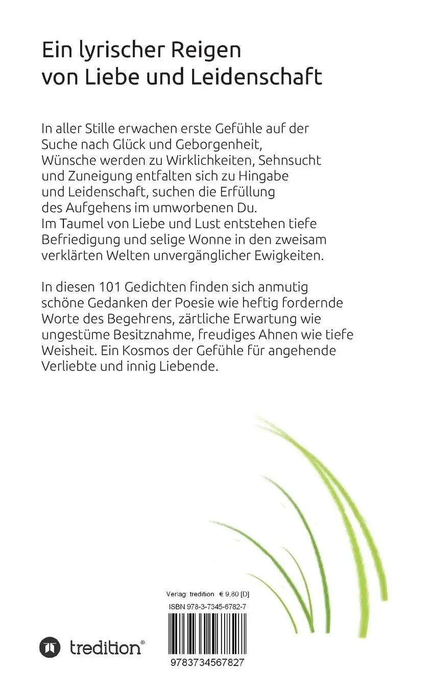 Rückseite: 9783734567827 | Liebesatem | SINNLICH-EROTISCHE GEDICHTE | Christian Scholz | Buch