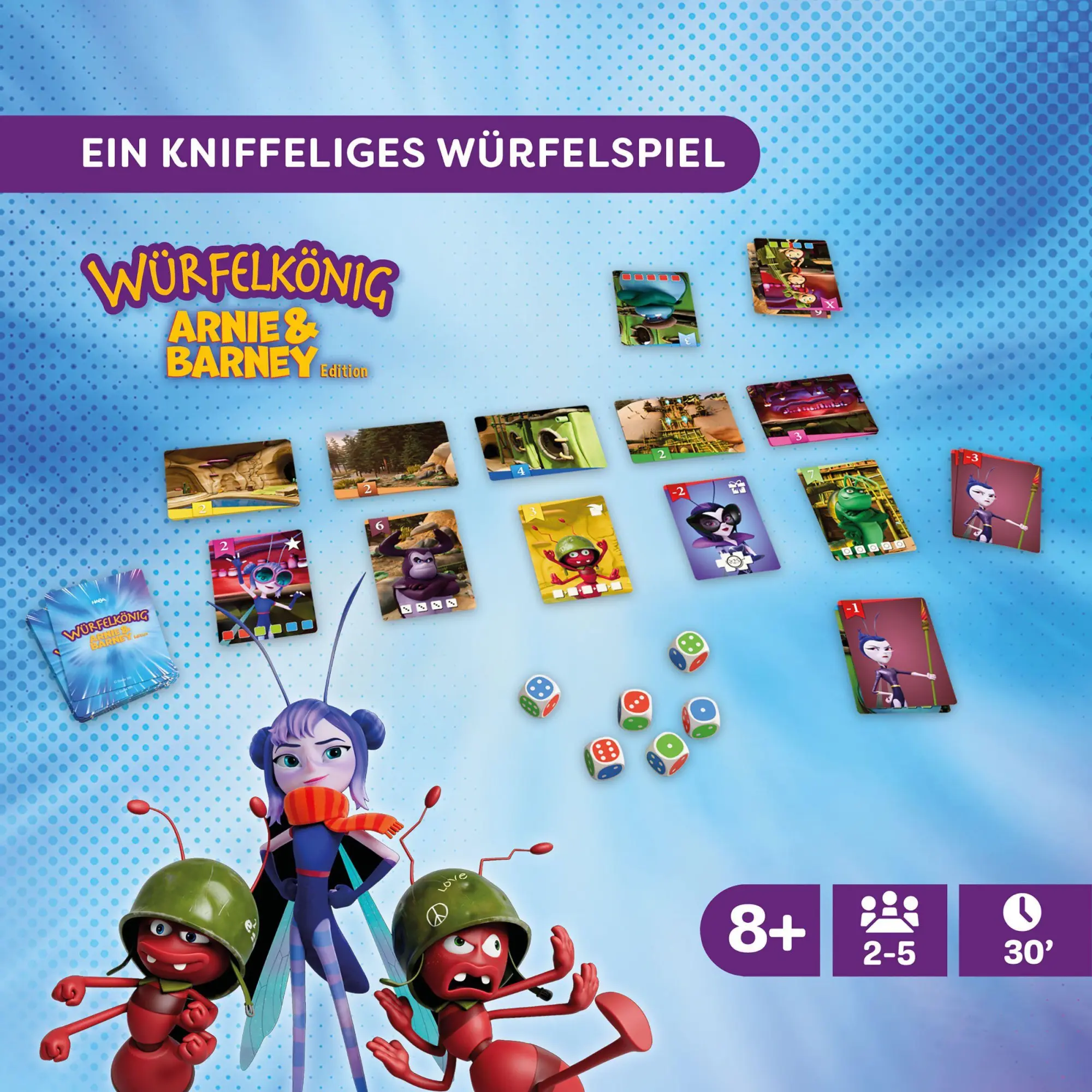 Bild: 4010168297927 | Würfelkönig - Arnie &amp; Barney Edition | Markus Singer | Spiel | Deutsch