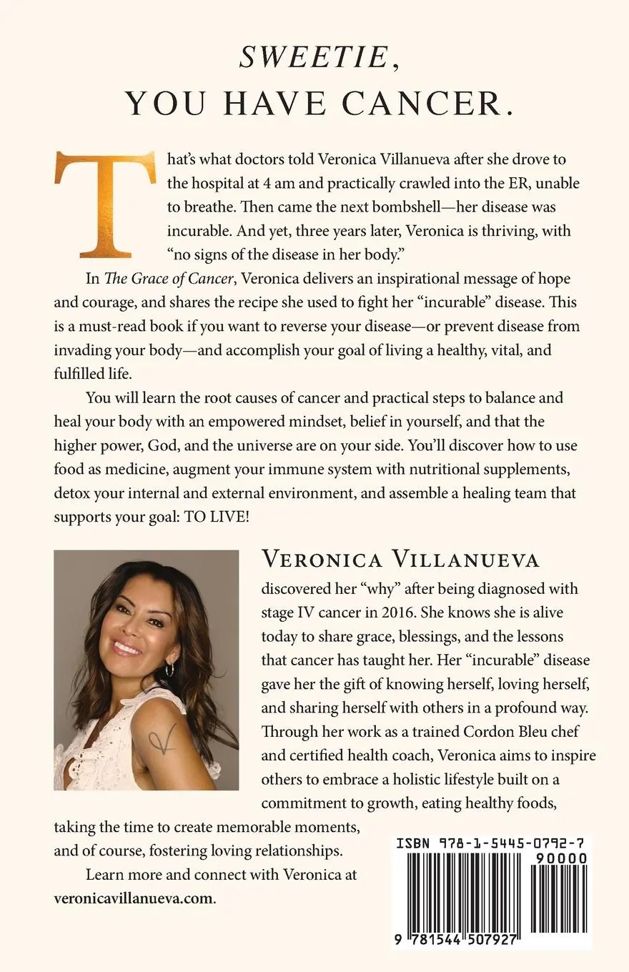 Rückseite: 9781544507927 | The Grace of Cancer | Lessons in Humility and Greatness | Villanueva