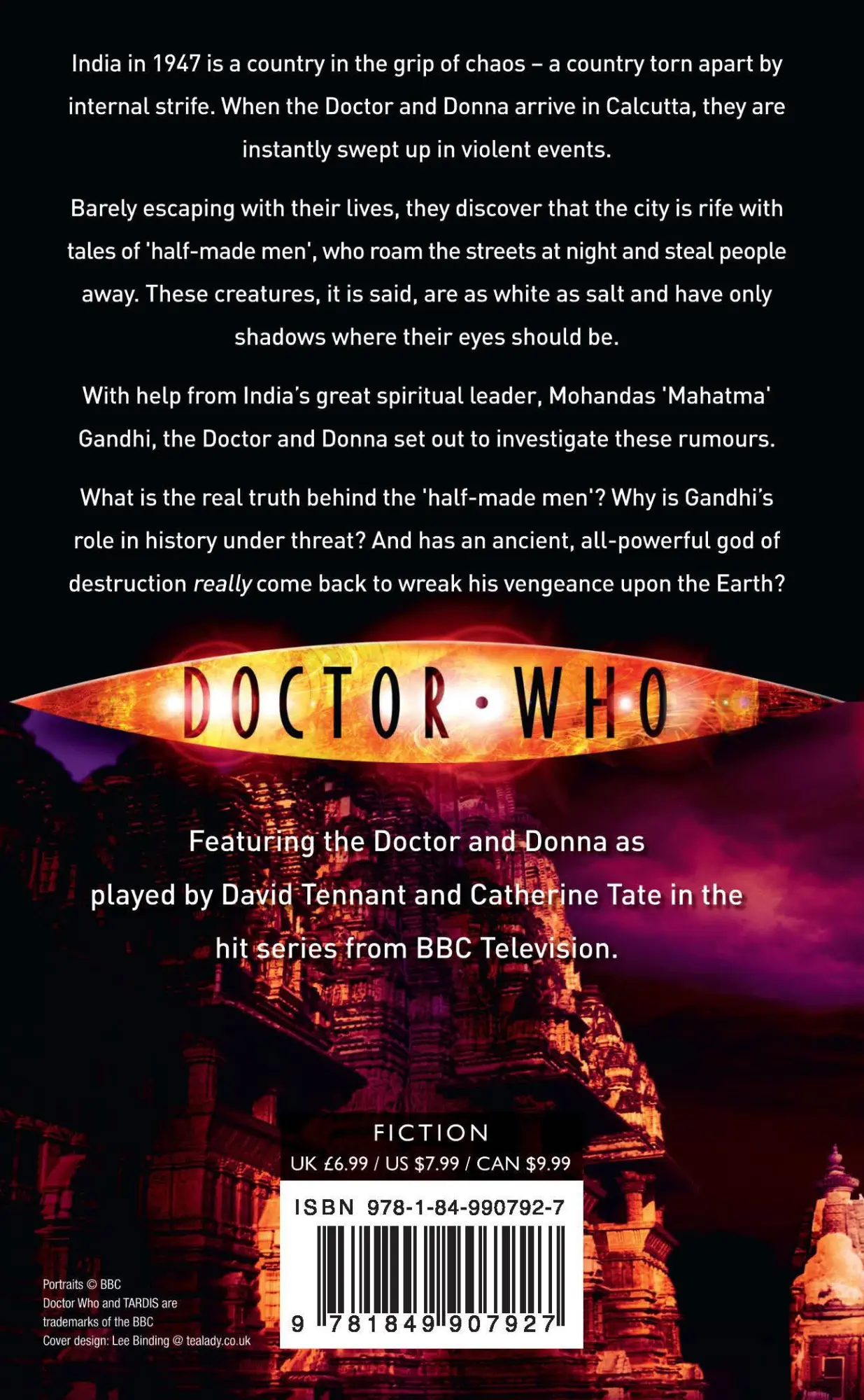 Rückseite: 9781849907927 | Doctor Who | Ghosts of India | Mark Morris | Taschenbuch | Englisch