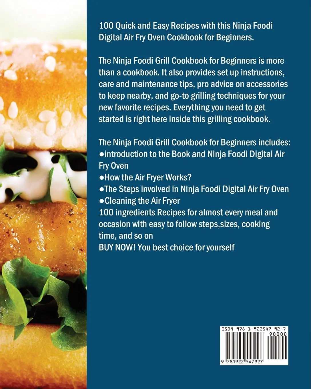 Rückseite: 9781922547927 | Ninja Foodi Digital Air Fry Oven Cookbook | Brayden Shelley | Buch