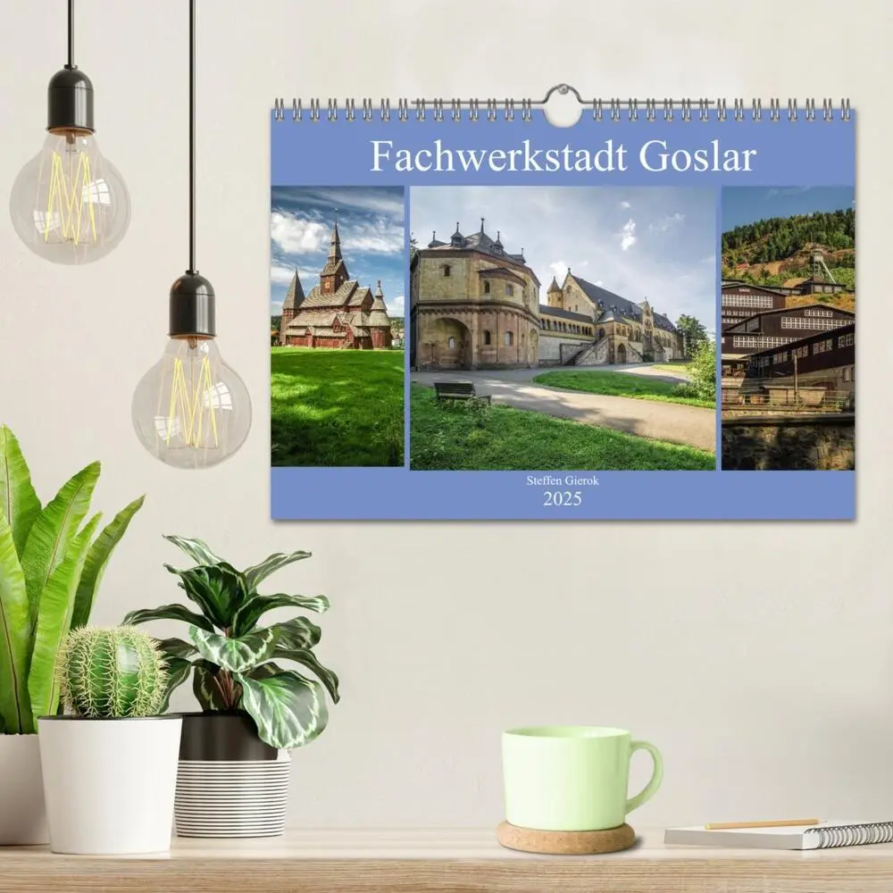 Bild: 9783435267927 | Fachwerkstadt Goslar (Wandkalender 2025 DIN A4 quer), CALVENDO...
