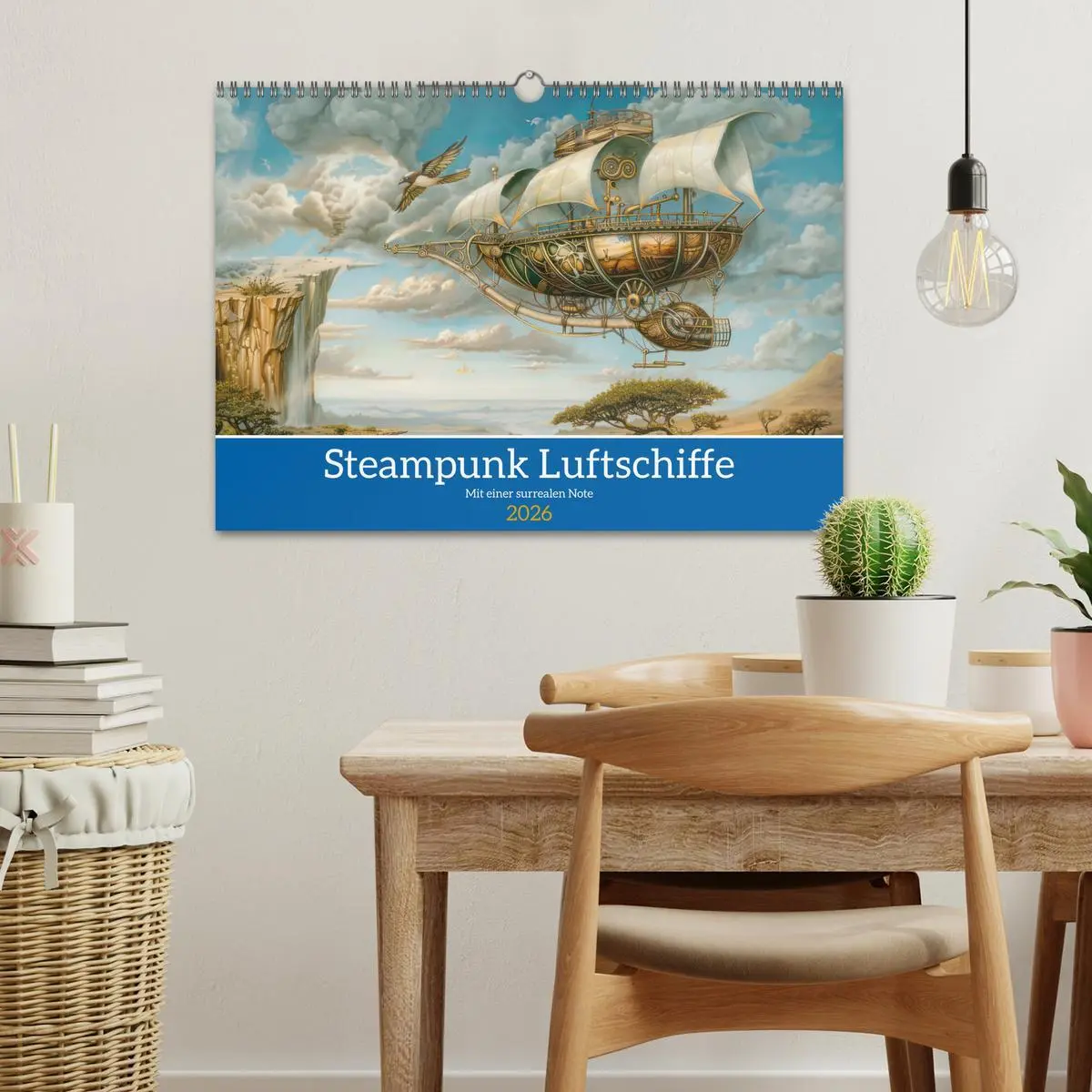 Bild: 9783457427927 | Steampunk Luftschiffe mit einer surrealen Note (Wandkalender 2026...
