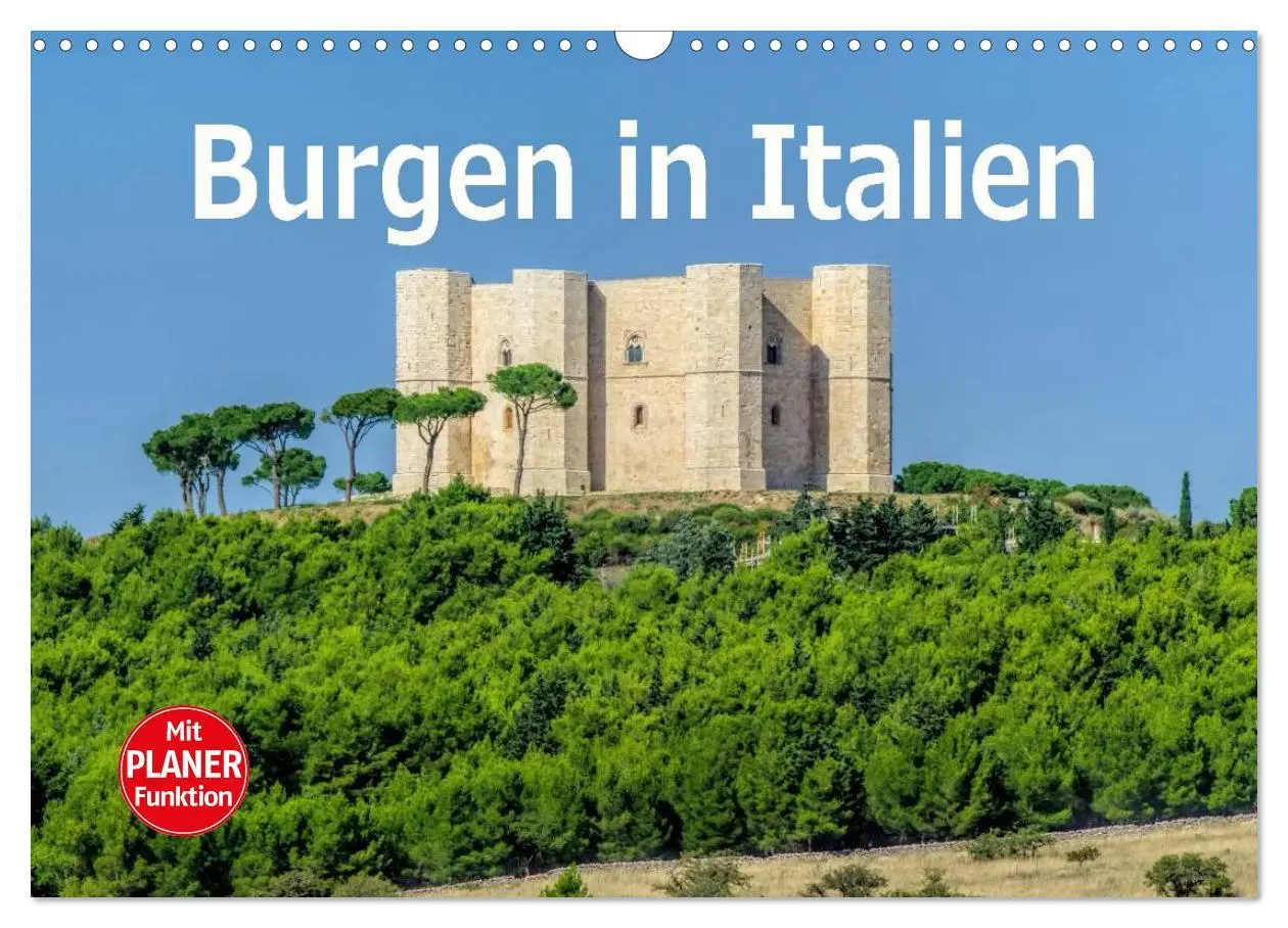 Cover: 9783457977927 | Burgen in Italien (Wandkalender 2026 DIN A3 quer), CALVENDO...