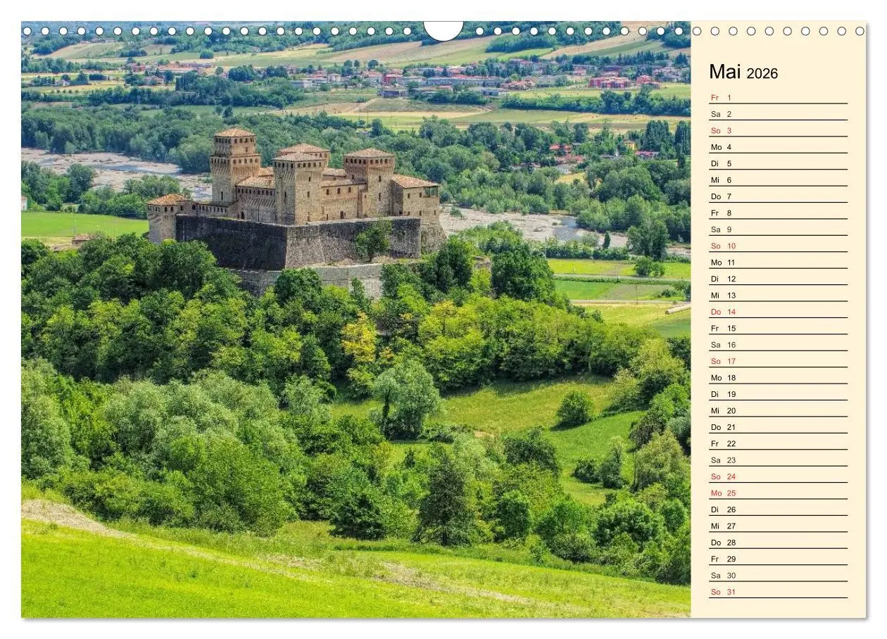 Bild: 9783457977927 | Burgen in Italien (Wandkalender 2026 DIN A3 quer), CALVENDO...