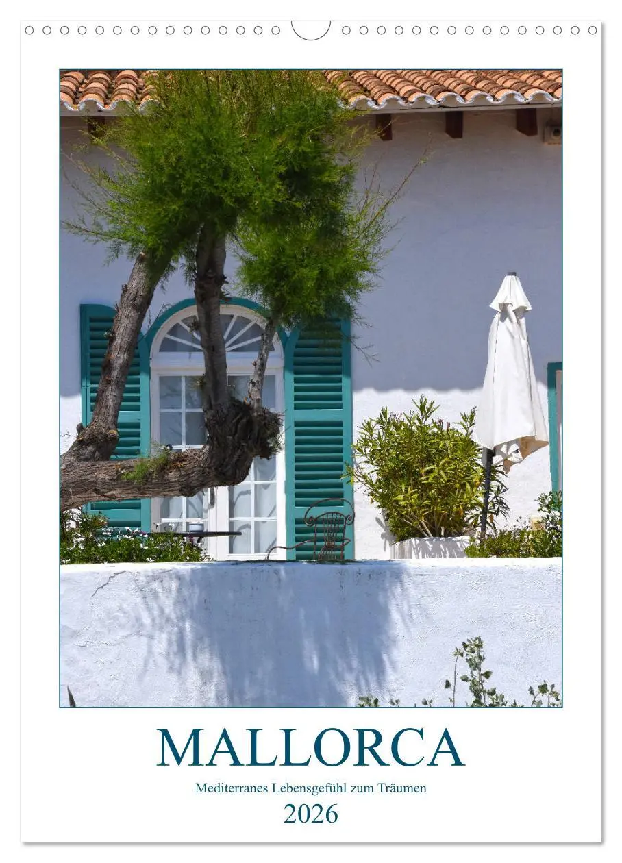 Cover: 9783516377927 | Mallorca - Mediterranes Lebensgefühl zum Träumen (Wandkalender 2026...
