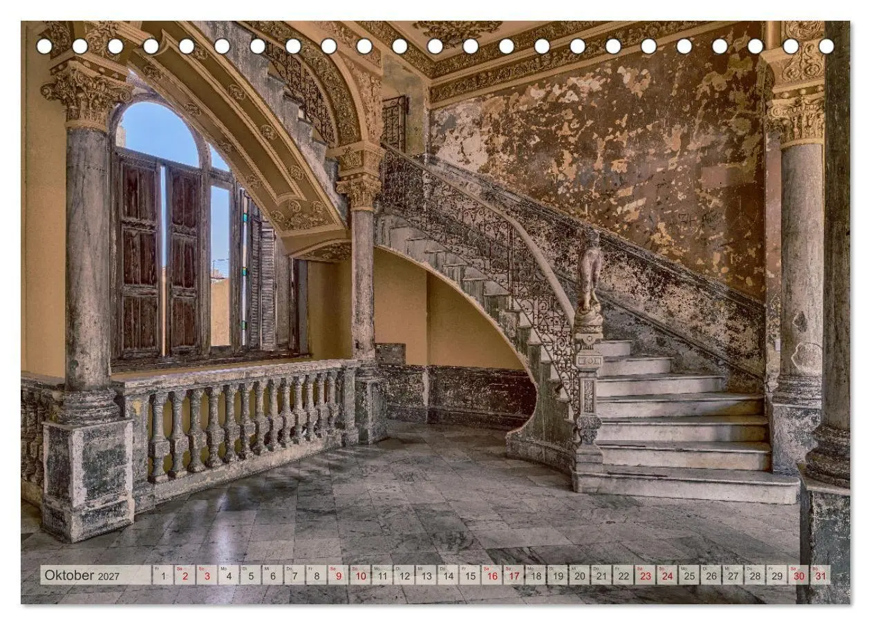 Bild: 9783569467927 | Lost Places - vergessene Schätze (Tischkalender 2027 DIN A5 quer),...