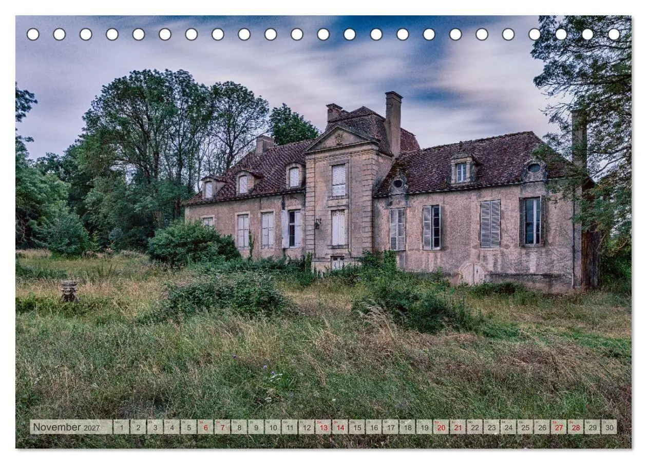 Bild: 9783569467927 | Lost Places - vergessene Schätze (Tischkalender 2027 DIN A5 quer),...