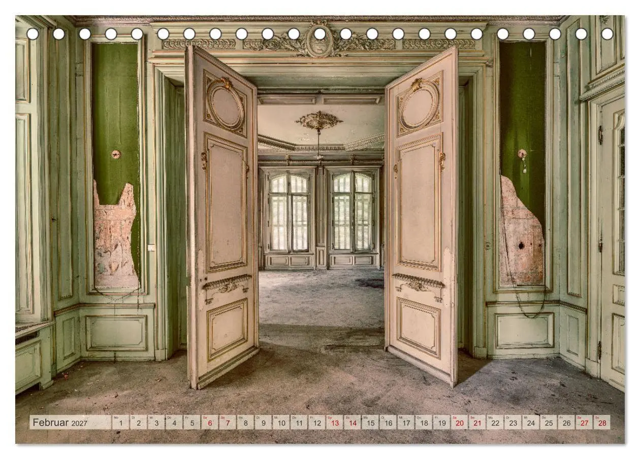 Bild: 9783569467927 | Lost Places - vergessene Schätze (Tischkalender 2027 DIN A5 quer),...