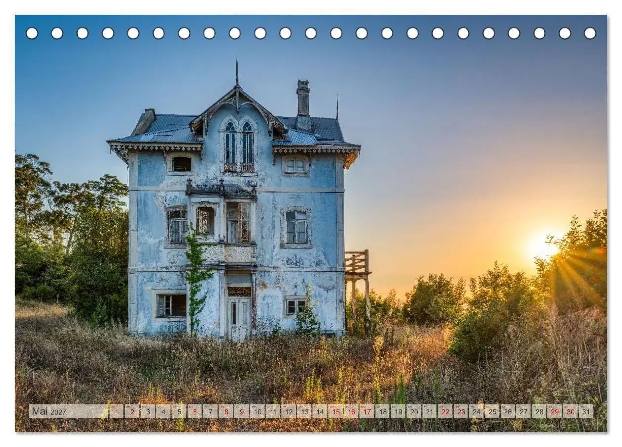 Bild: 9783569467927 | Lost Places - vergessene Schätze (Tischkalender 2027 DIN A5 quer),...