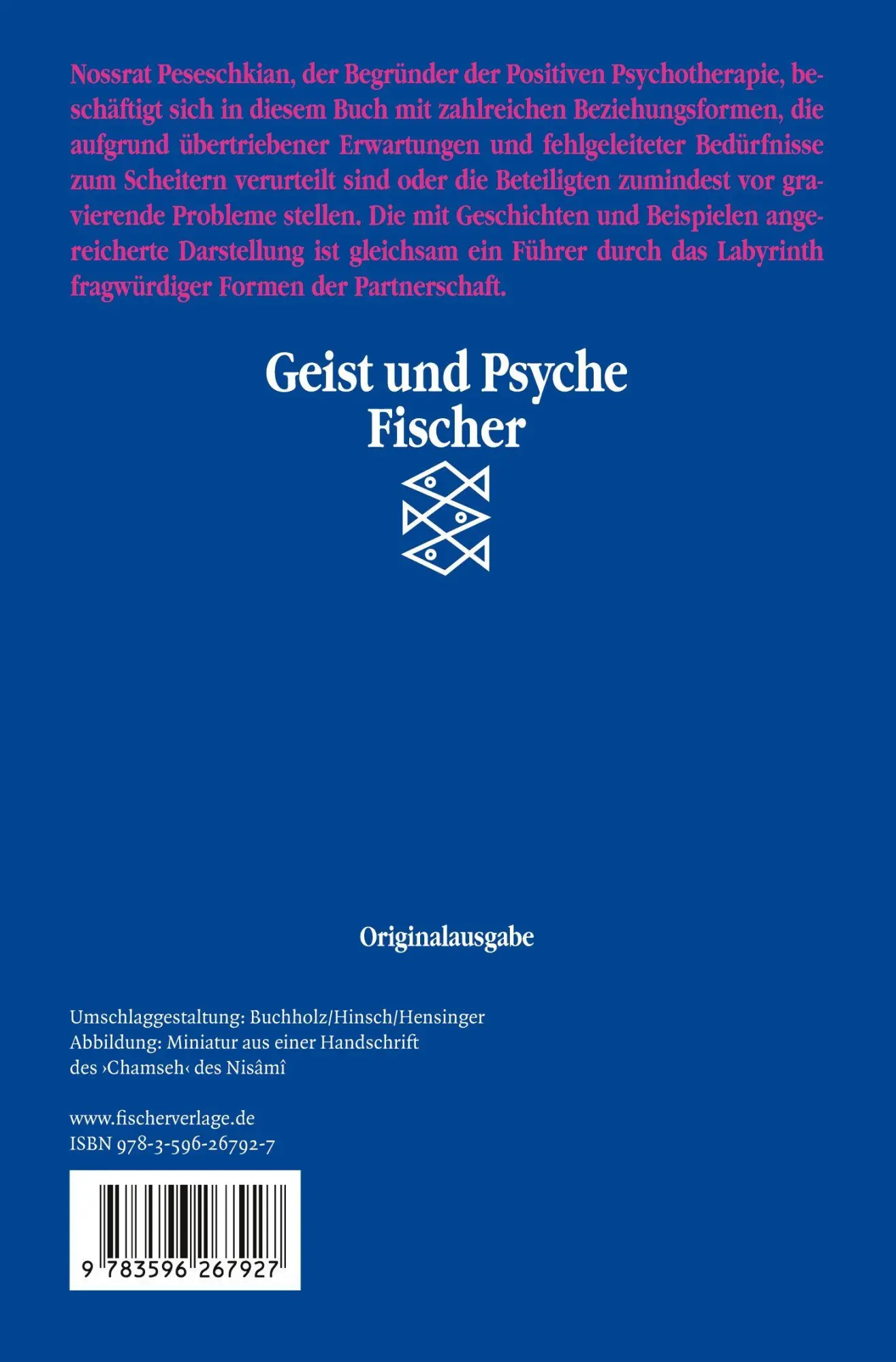 Rückseite: 9783596267927 | 33 und eine Form der Partnerschaft | Nossrat Peseschkian | Taschenbuch