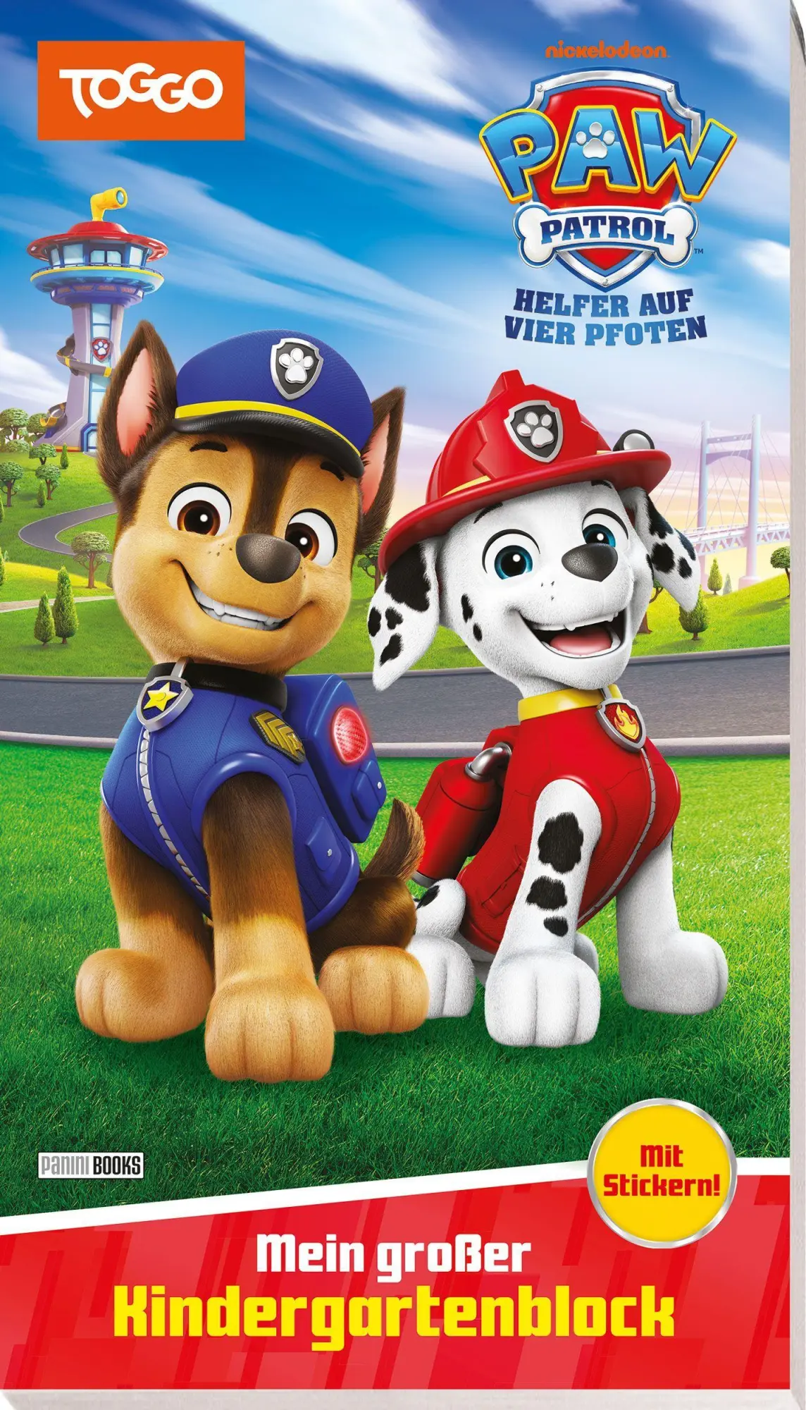 Cover: 9783833247927 | PAW Patrol: Mein großer Kindergartenblock | Panini | Taschenbuch