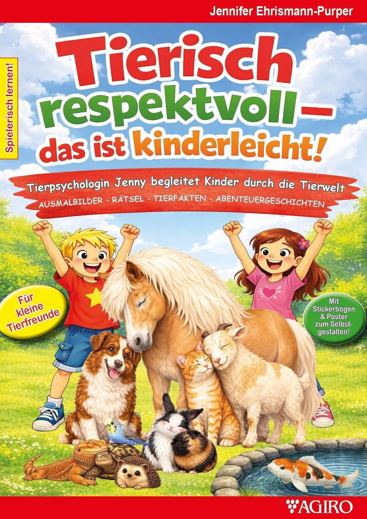 Cover: 9783946587927 | Tierisch respektvoll - das ist kinderleicht | Ehrismann-Purper | Buch