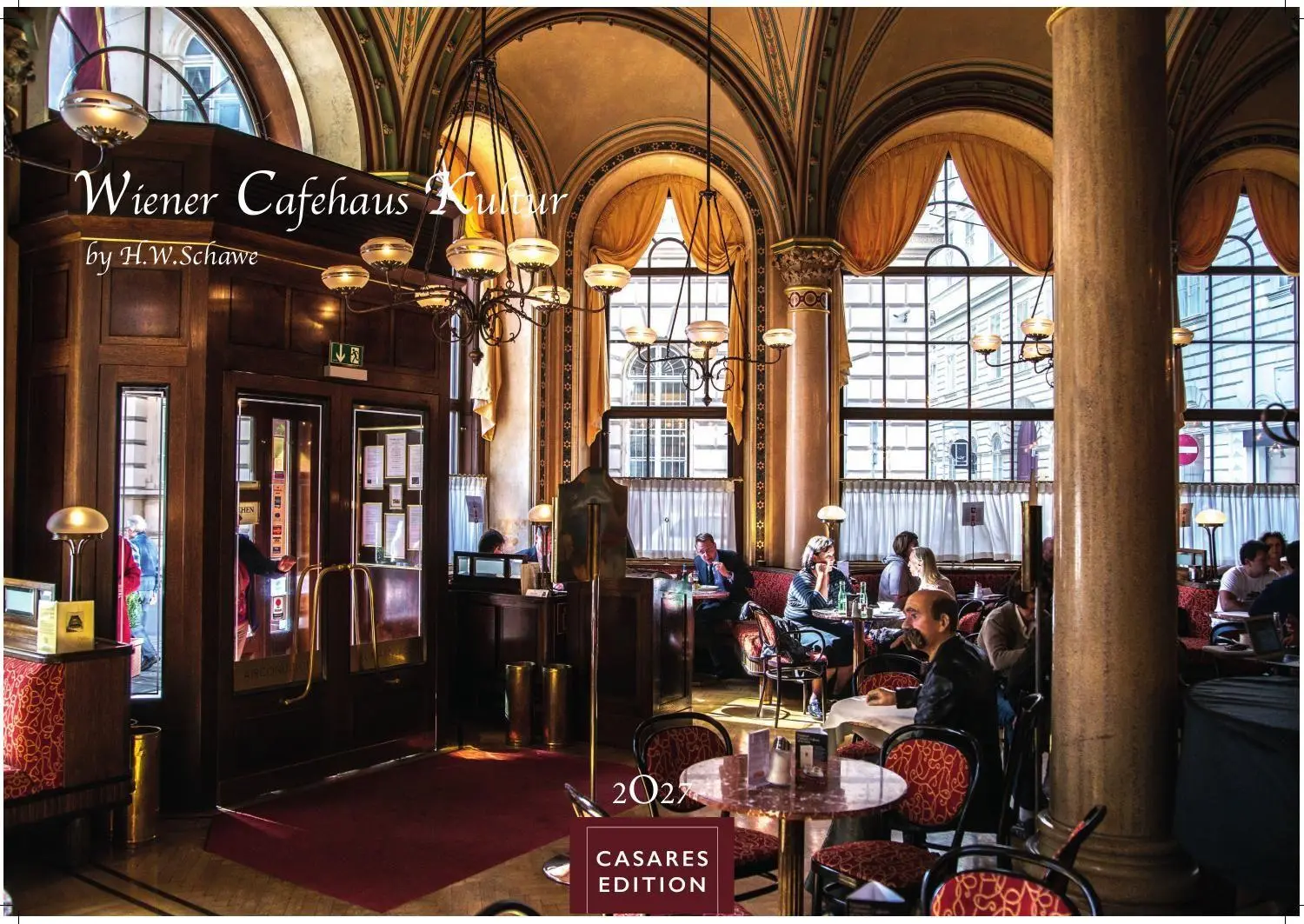 Cover: 9781835248027 | Wiener Caféhaus Kultur Kalender 2027 - Wandkalender Fotokalender...