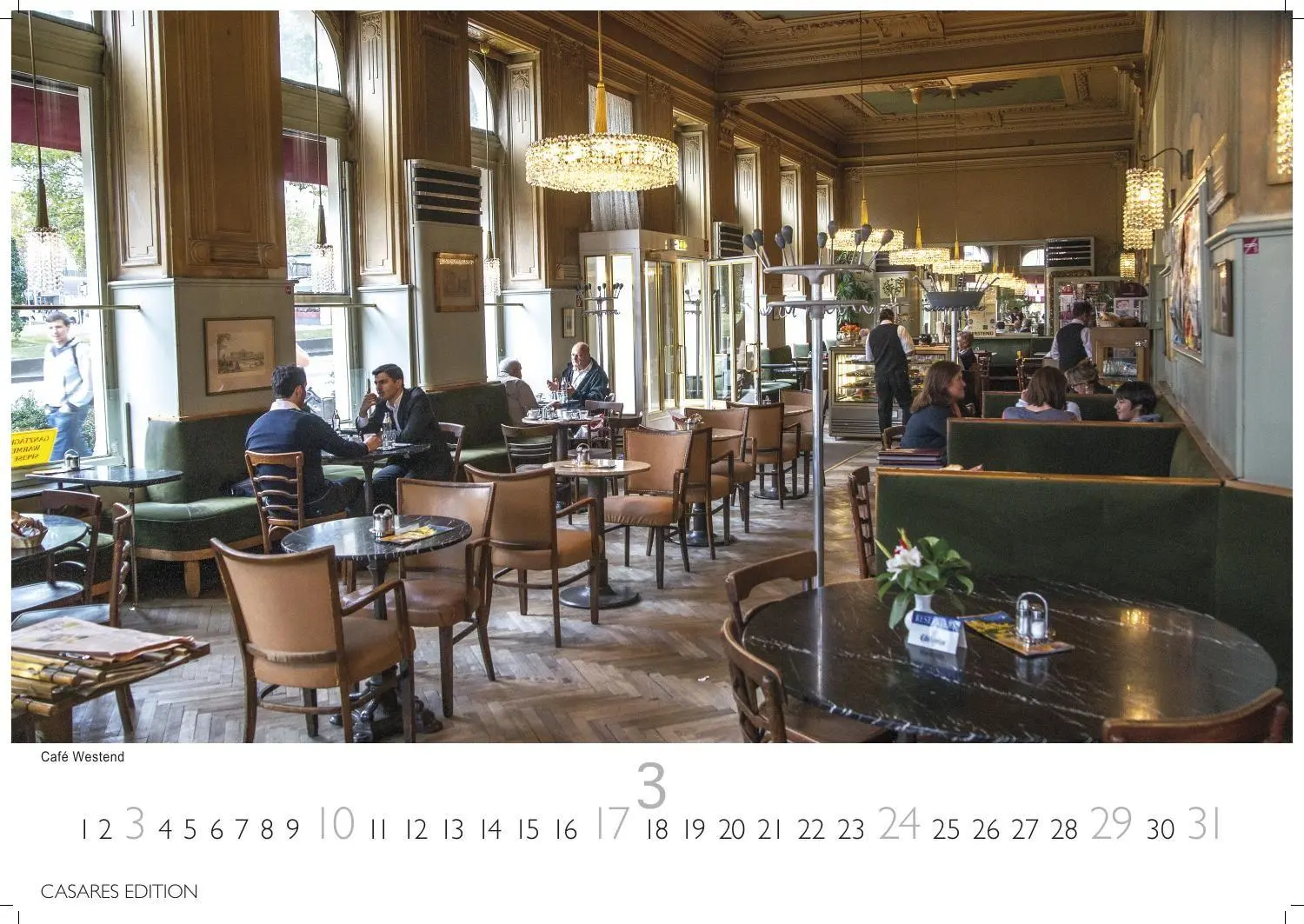Bild: 9781835248027 | Wiener Caféhaus Kultur Kalender 2027 - Wandkalender Fotokalender...
