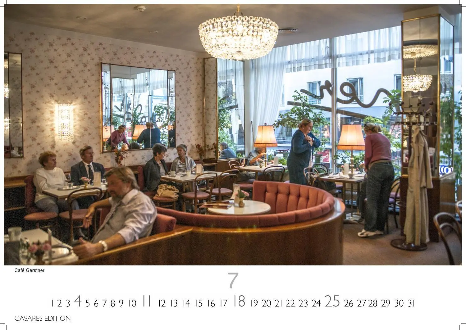 Bild: 9781835248027 | Wiener Caféhaus Kultur Kalender 2027 - Wandkalender Fotokalender...