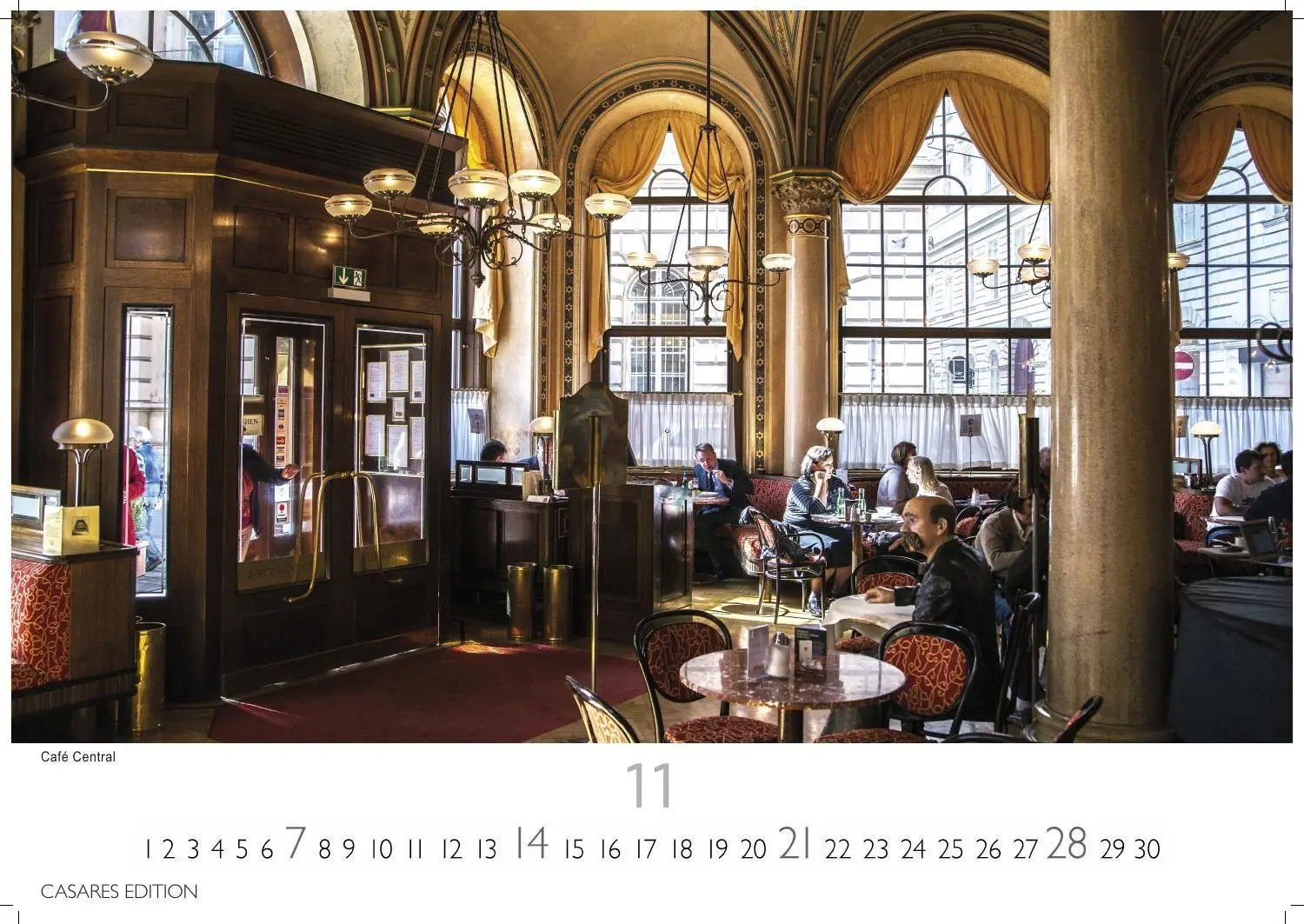 Bild: 9781835248027 | Wiener Caféhaus Kultur Kalender 2027 - Wandkalender Fotokalender...