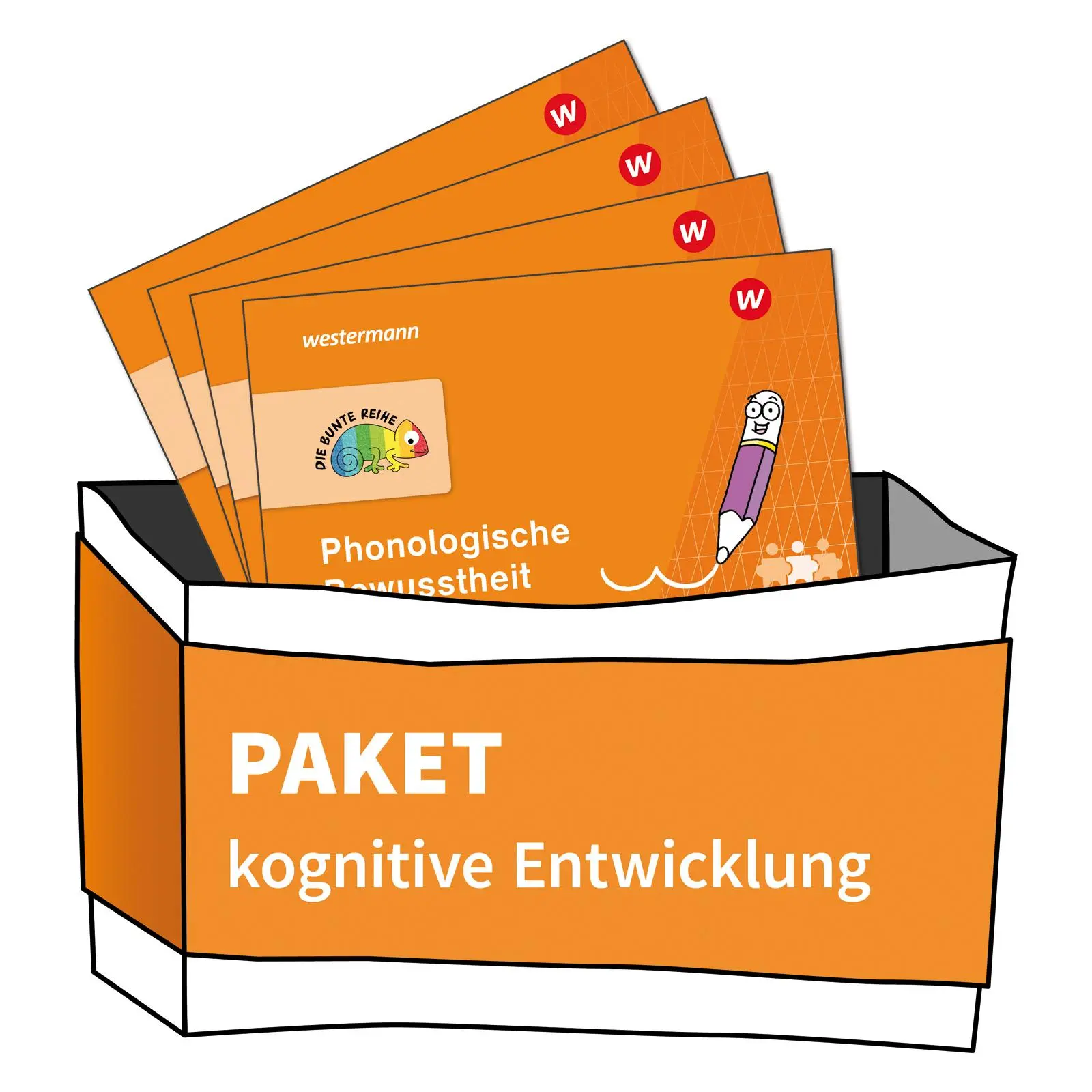 Cover: 9783141338027 | DIE BUNTE REIHE - Deutsch. Paket Kognitive Entwicklung (4 Hefte)