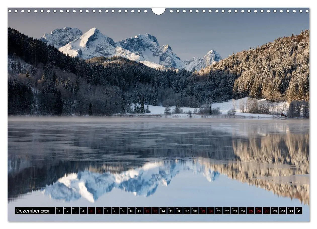 Bild: 9783457488027 | Seen im Werdenfelser Land (Wandkalender 2026 DIN A3 quer), CALVENDO...